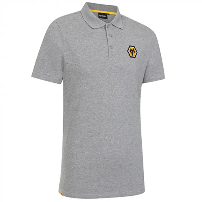 Wolves Fanshop | Essentials Polo – Charcoal Wolves Merchandise Collection